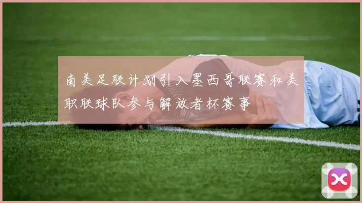 南美足联计划引入墨西哥联赛和美职联球队参与解放者杯赛事
